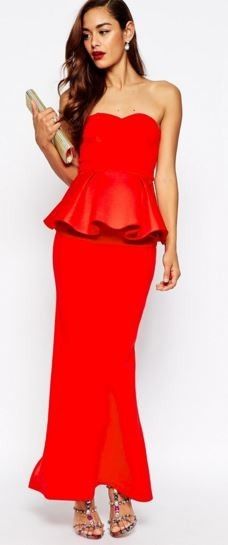 Peplum Bridesmaids Dresses