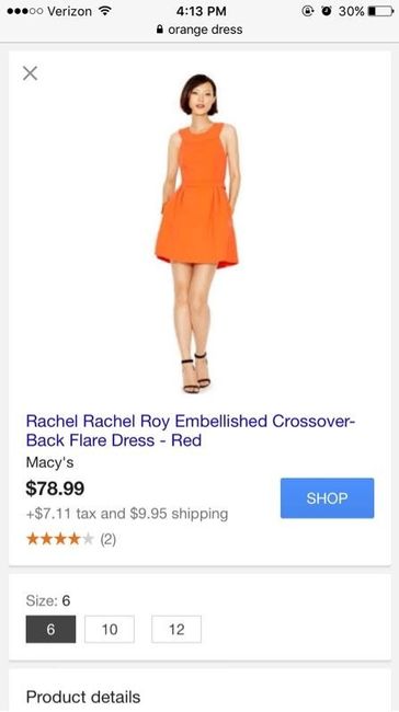 What color dress