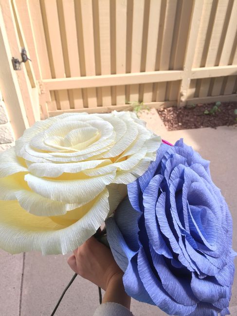 Can't decide what color flower for reception