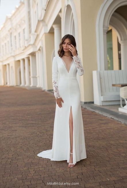 Dress Sleeves or lace overlay bodice? Help?! - 3