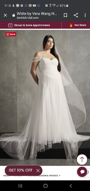 Is David's bridal a good place for my wedding gown - 1