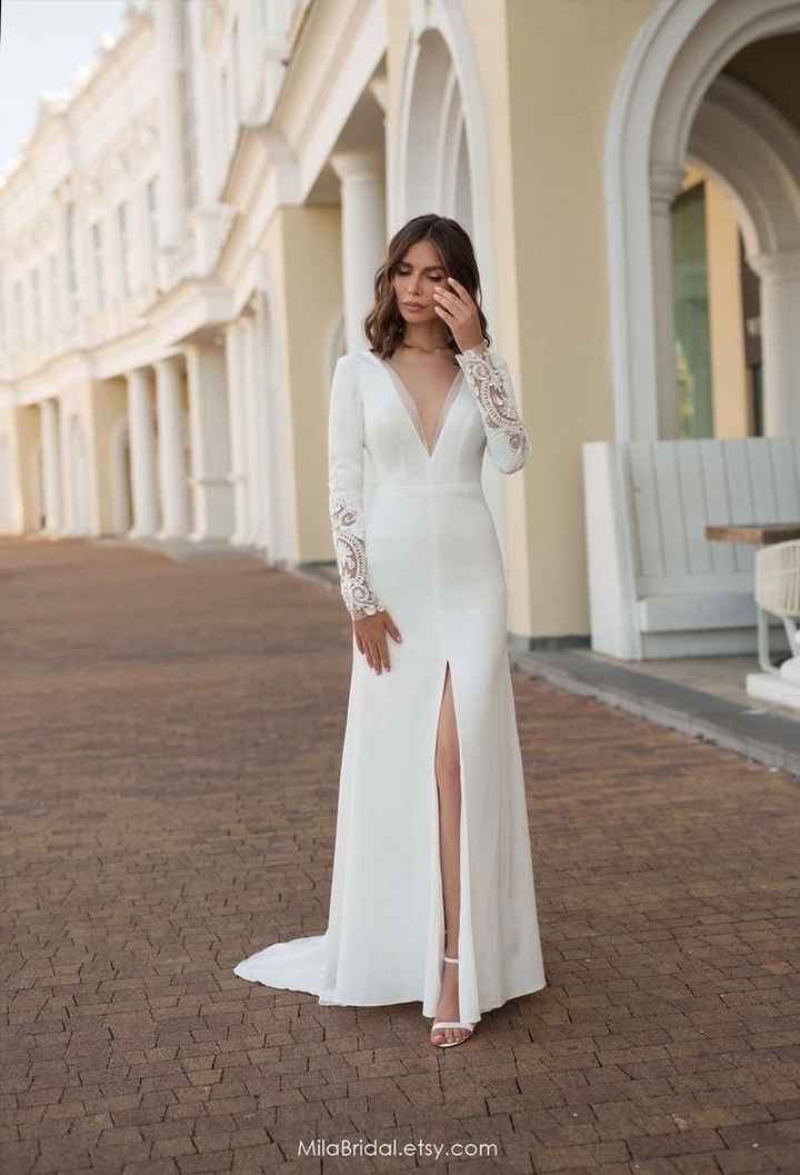 Dress Sleeves or lace overlay bodice? Help?! - 3