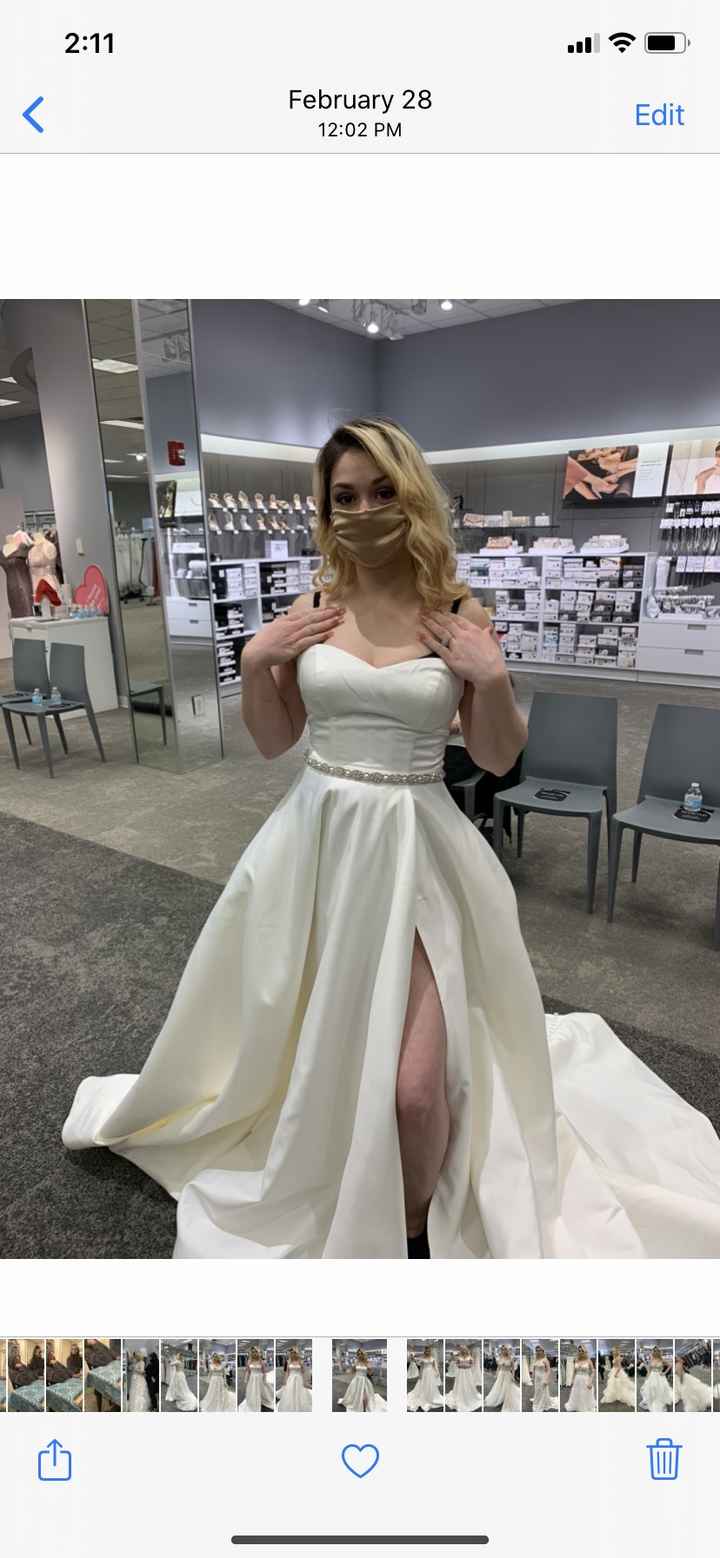 Still not happy with any dress - 1