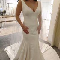 Dress Sleeves or lace overlay bodice? Help?! - 1