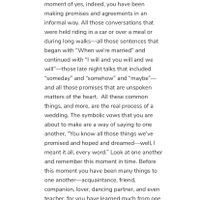 Ceremony readings - 1