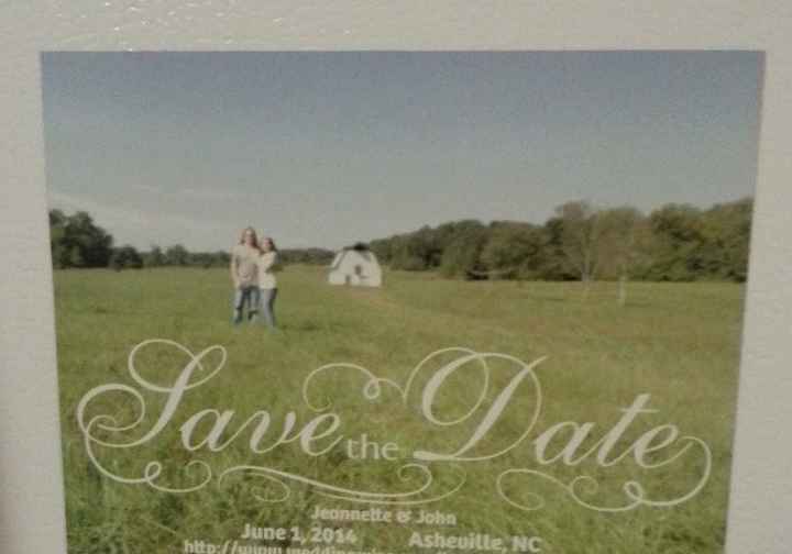 Vistaprint Save the dates
