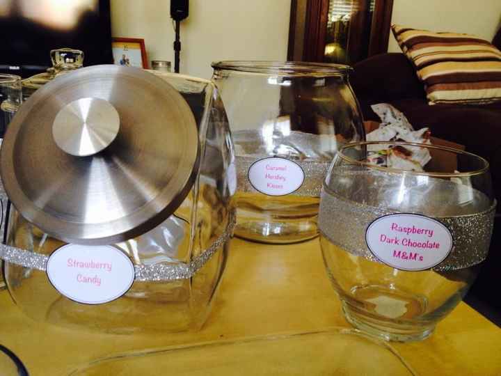 Candy Buffet Jars