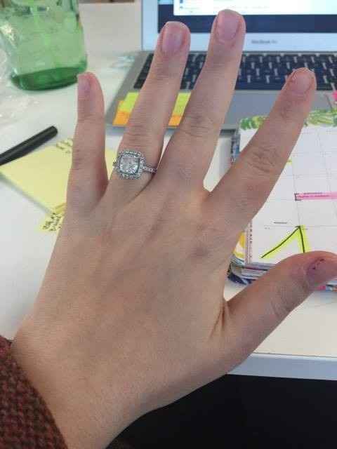 Lets see those beautiful engagement rings