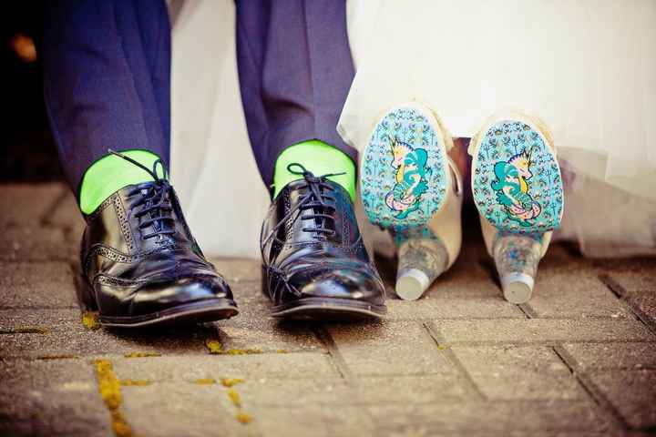 What Do You Think of Wedding Day Shoes?