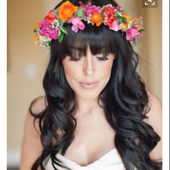 Brides with bangs