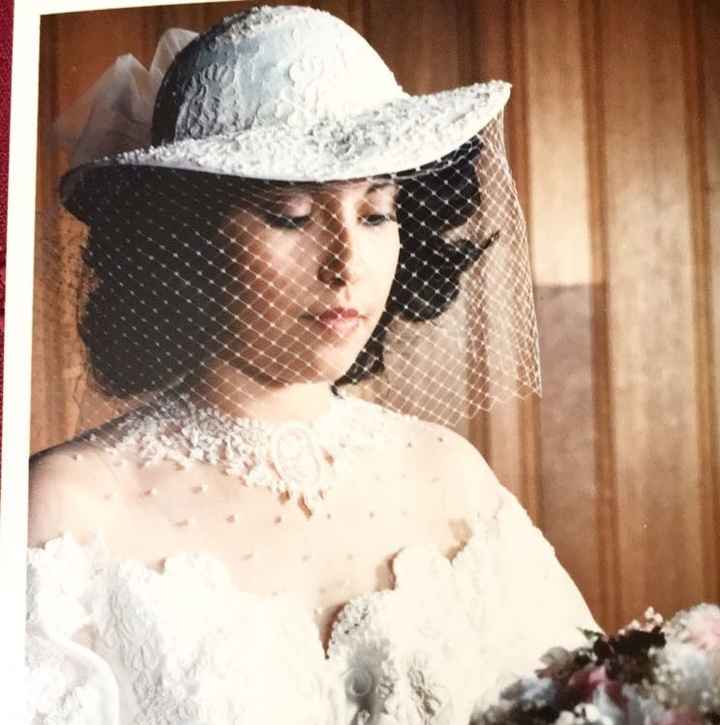 Post a pics of your Mom in their wedding dress