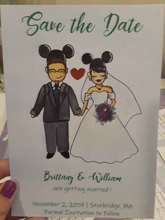 Our Disney Themed Save the Date