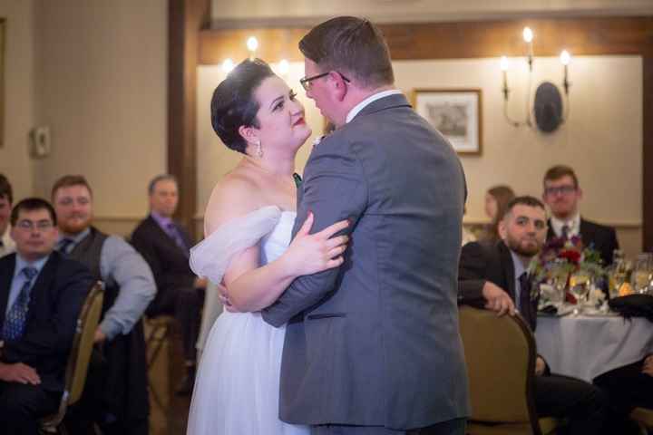 Our first dance was to "I said I loved you but I lied" By Michael Bolton