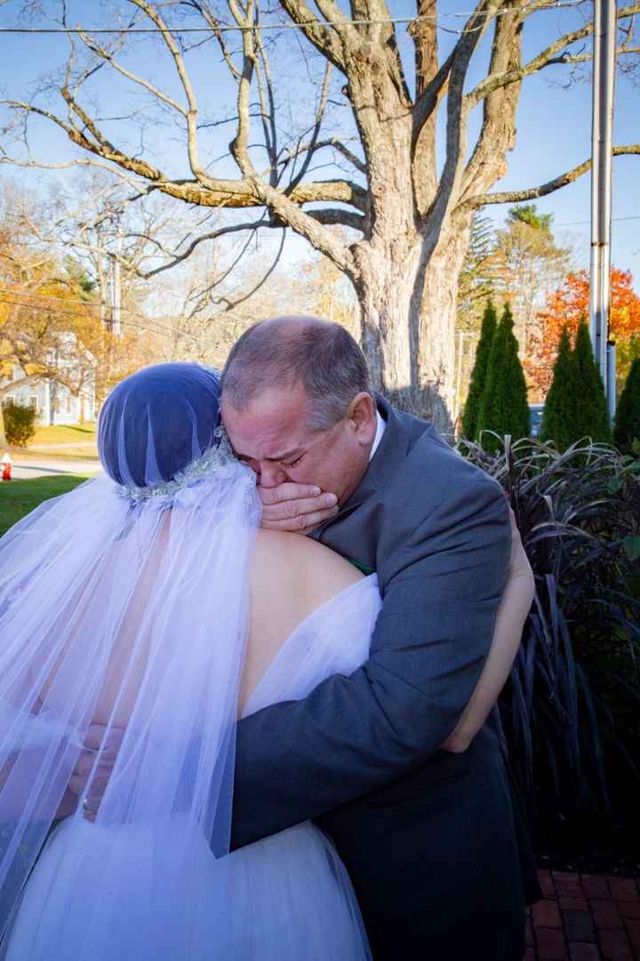 I didn't expect him to cry 