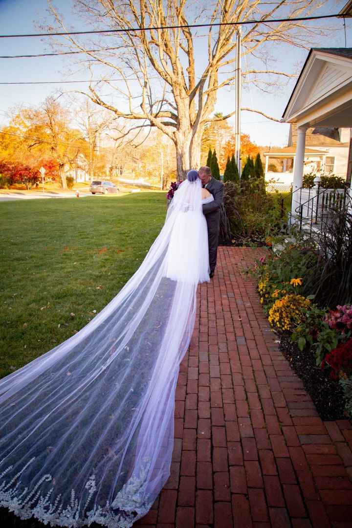 Mom made my veil