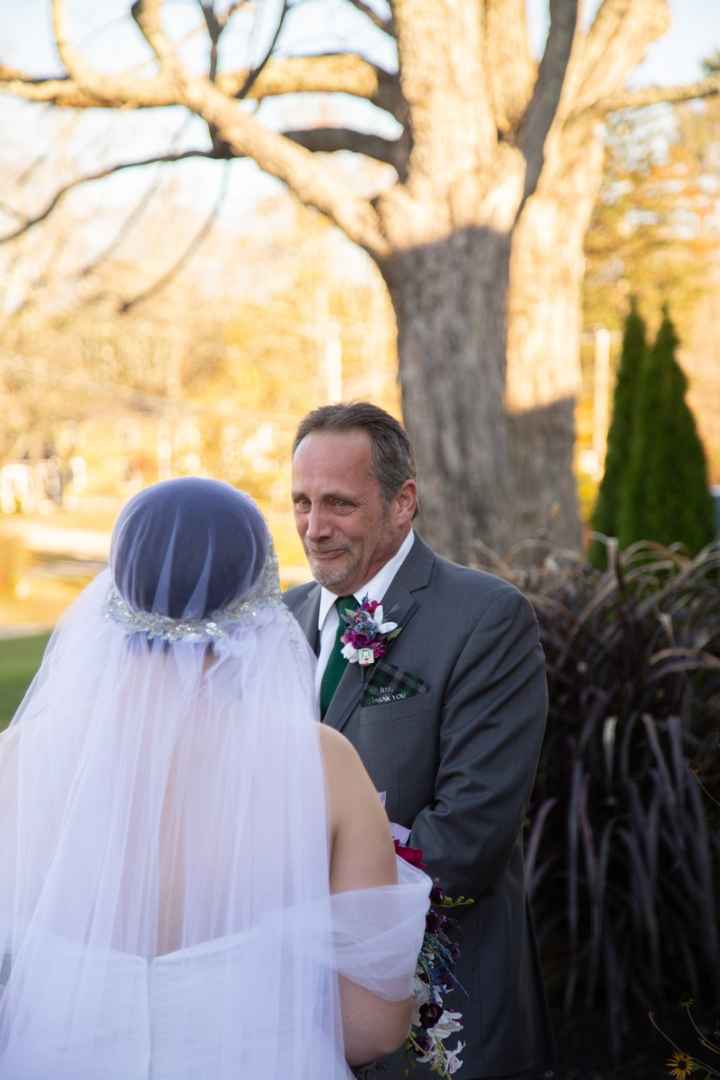 My stepdad seeing me for the first time