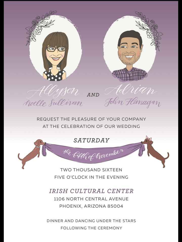 Invitations....custom...to the max!