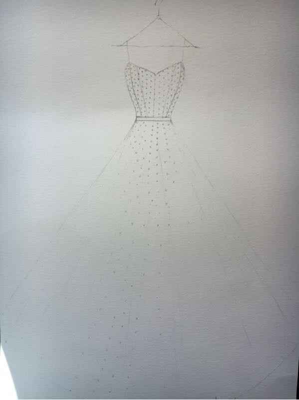 Custom wedding dress-updated