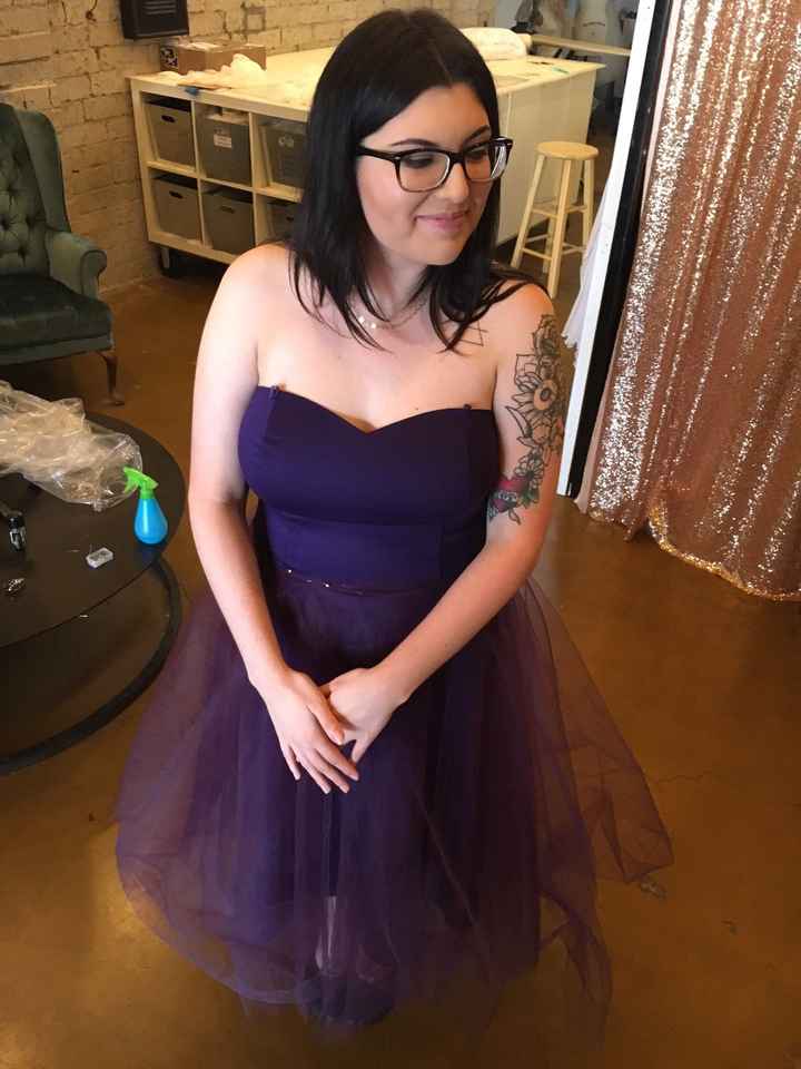 Brides maid dresses!