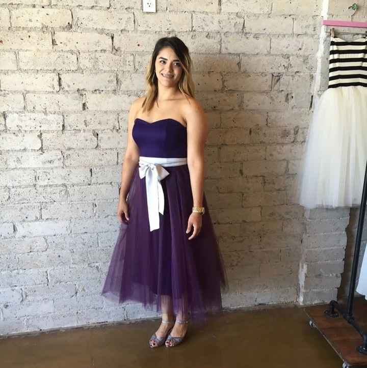 Bridesmaid dress