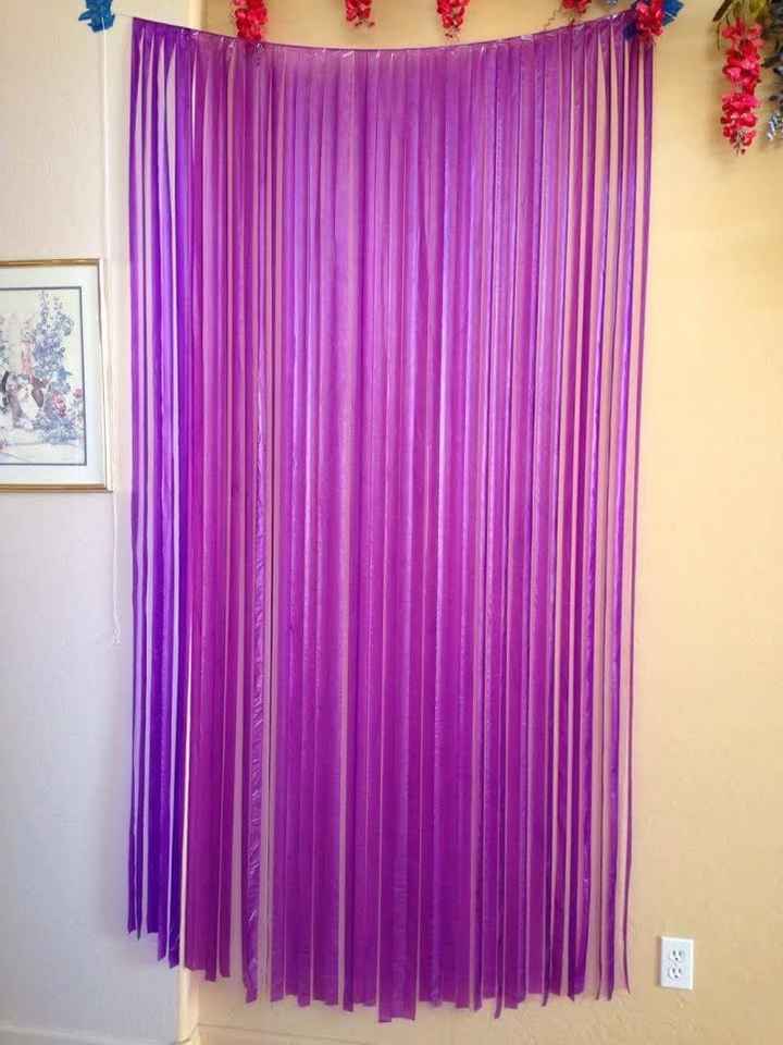 Ribbon wall v. Flagging tape