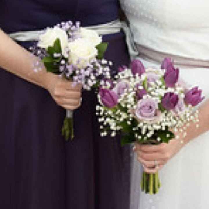 Babys breath boquets.