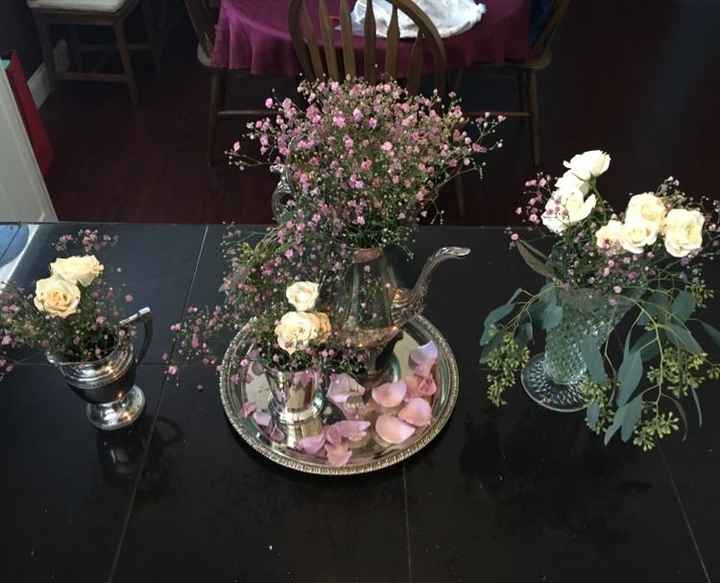 Teapot centerpieces