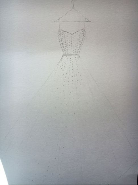 Custom wedding dress-updated