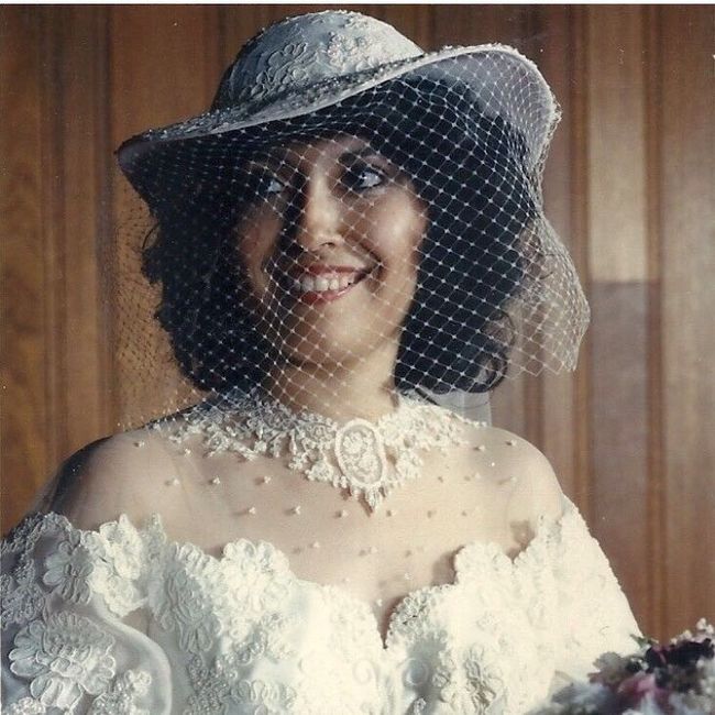 Post a pics of your Mom in their wedding dress