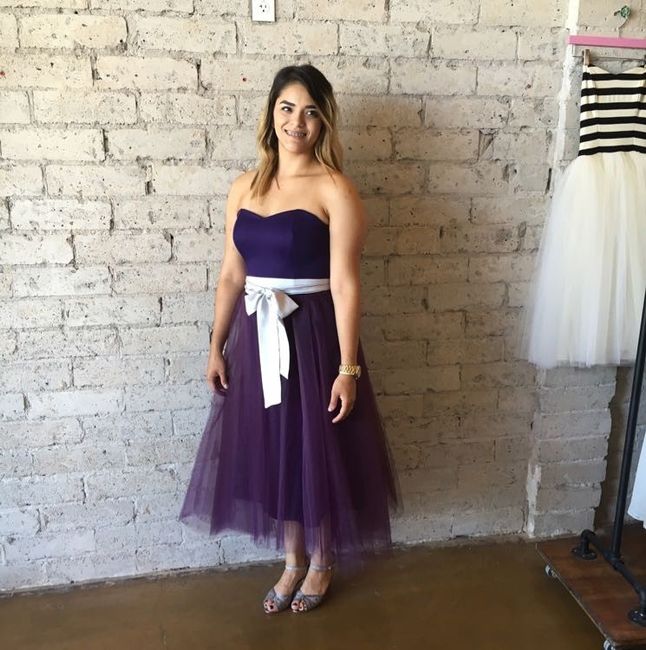 Bridesmaid dress