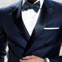 Double Breasted- Navy