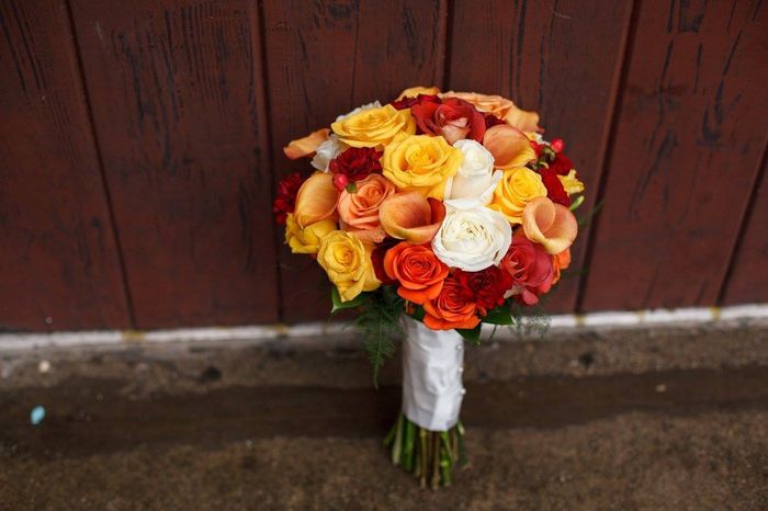What did you/will you do with your bouquet? (Or just show it off!!)