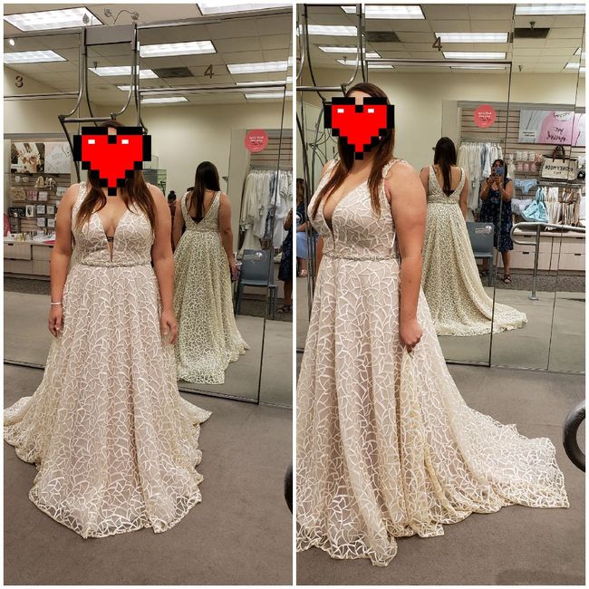 Torn between 2 dresses - 2