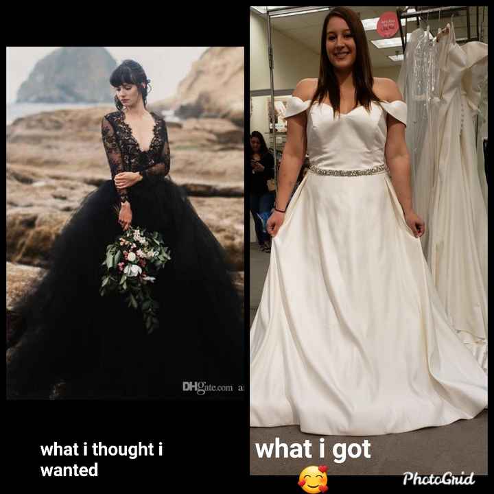 Did you end up with the dress you dreamed of? - 1