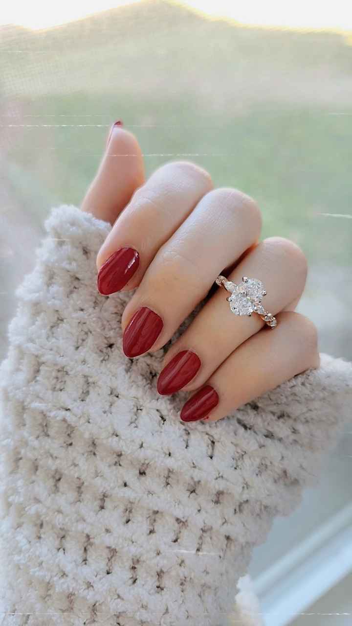 How popular are silver engagement rings? - 1