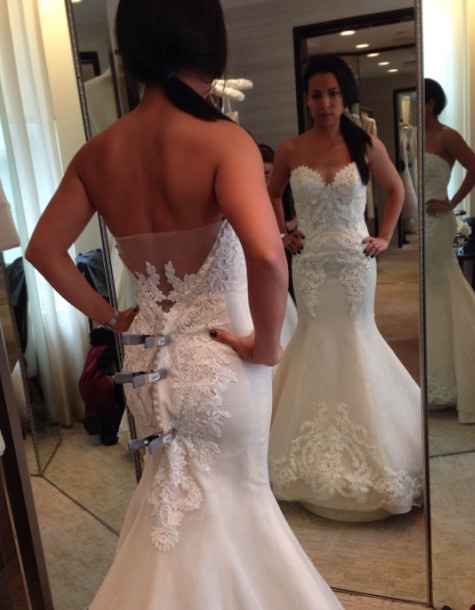 Blush wedding gown?