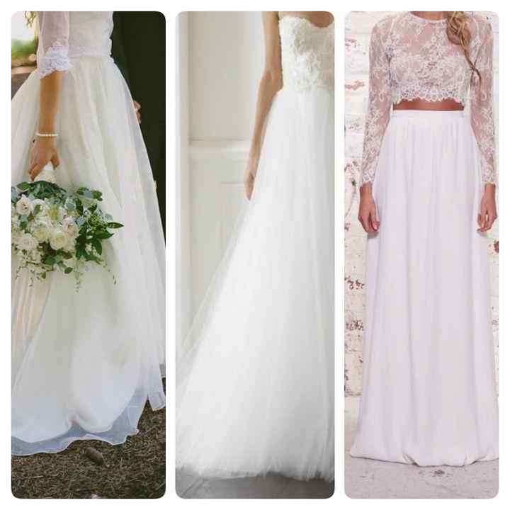 I need your advice - Wedding dress skirt (PICS)