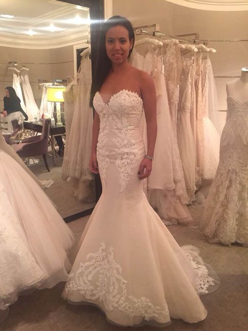 Blush wedding gown?