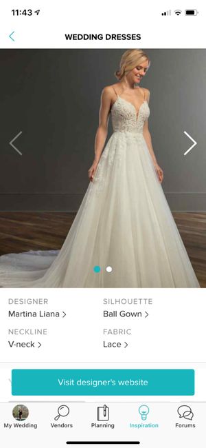 Real Brides wearing Martina Liana! 4
