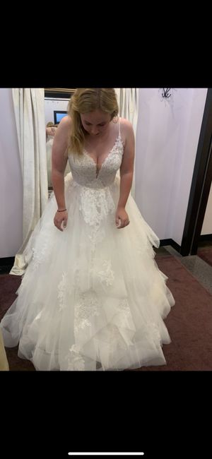Picked up my dress! 1