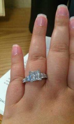 There's been a request ... show us them rings!