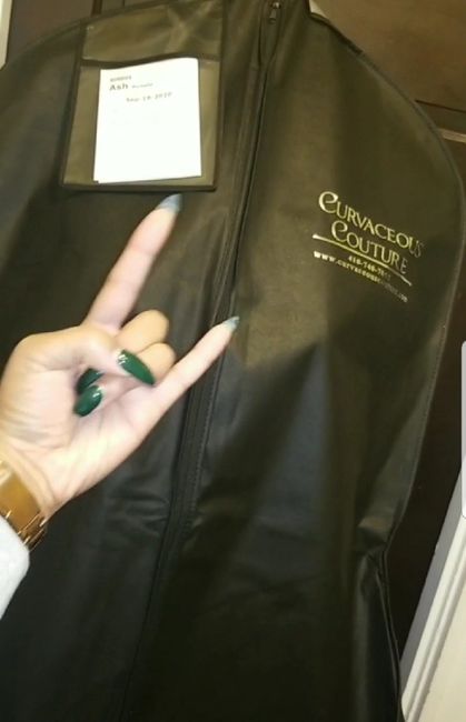 My dress has landed! 2