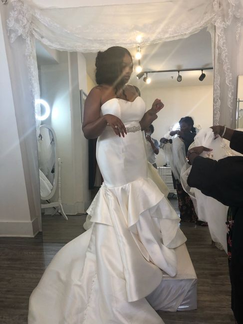 Just want to talk about my dress! 1