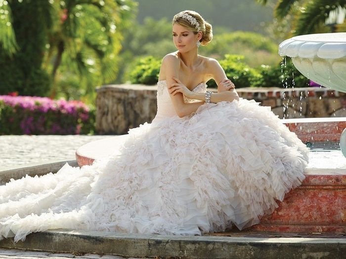 Who is your wedding dress designer? 7