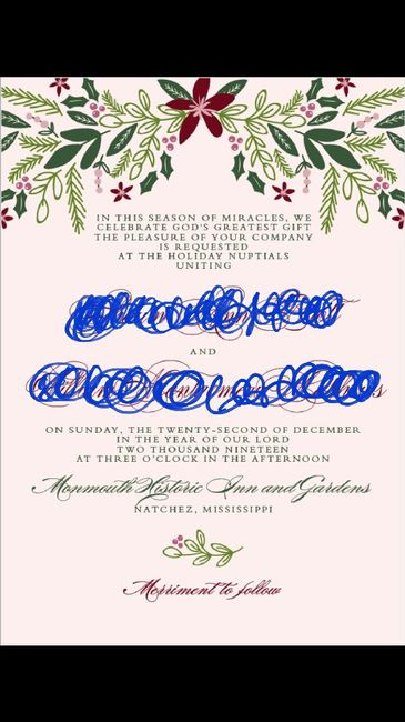 December 2019 Brides, Let's chat......❤ 6