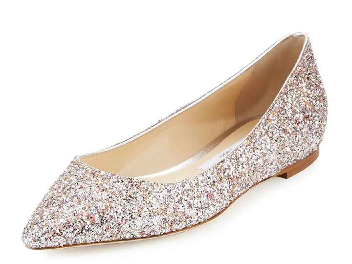 White or colorful wedding shoes? - 1