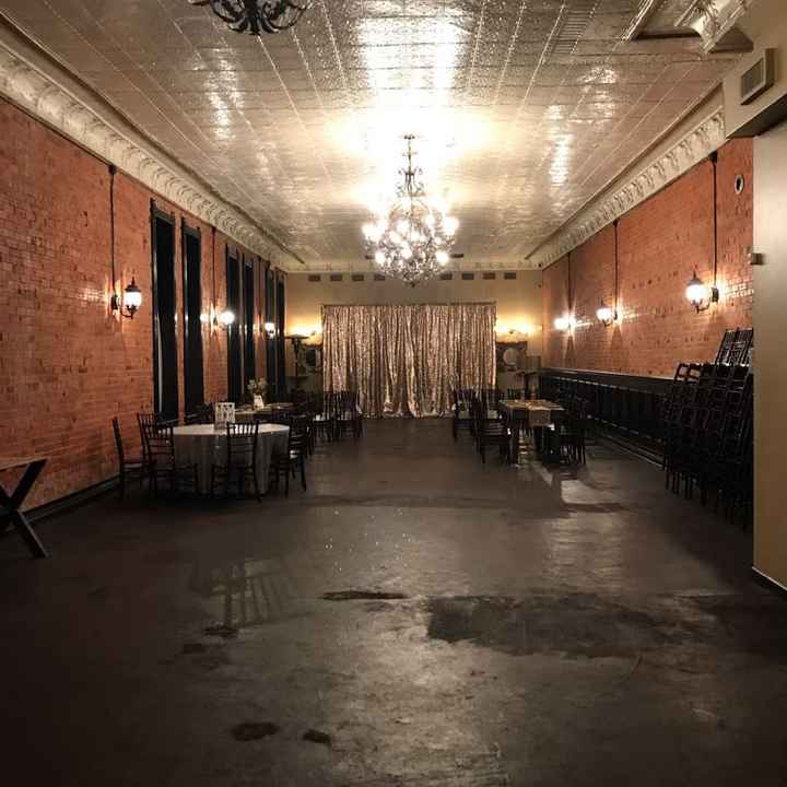 What was most important to you when choosing your reception venue? - 1