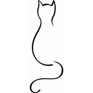 Cat outline