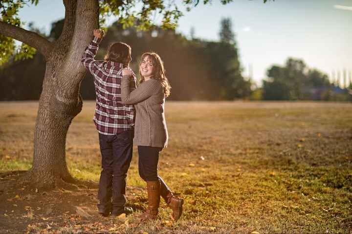 Fall engagement photos - 1
