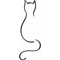 Cat outline